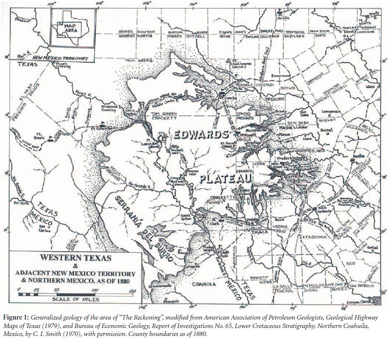 Edwards Plateau Map