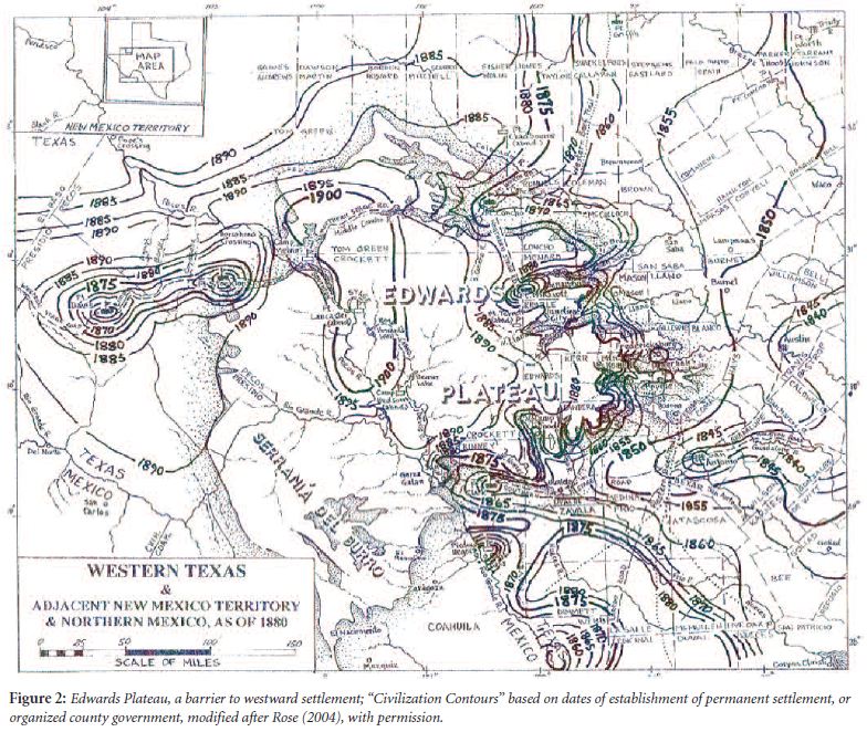 Edwards Plateau Map